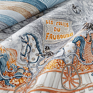 HERMES Les Folies du Faubourg スカーフ カレ90 Les Folies du Faubourg scarf 90 | Hermès Hong Kong SAR
